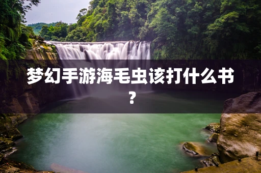梦幻手游海毛虫该打什么书？