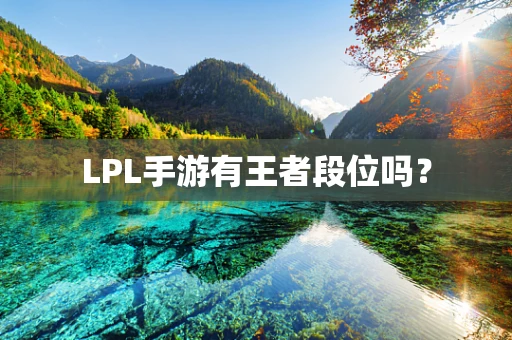 LPL手游有王者段位吗？