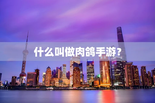 什么叫做肉鸽手游？