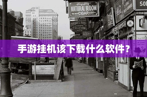手游挂机该下载什么软件？