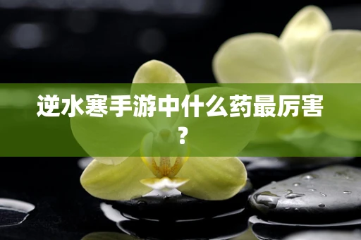 逆水寒手游中什么药最厉害？