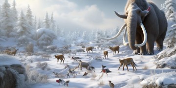 方舟手游雪地究竟有什么生物？